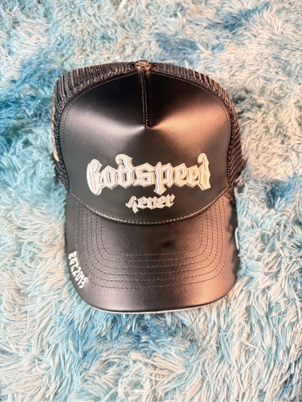 Godspeed Forever Black Trucker Hat